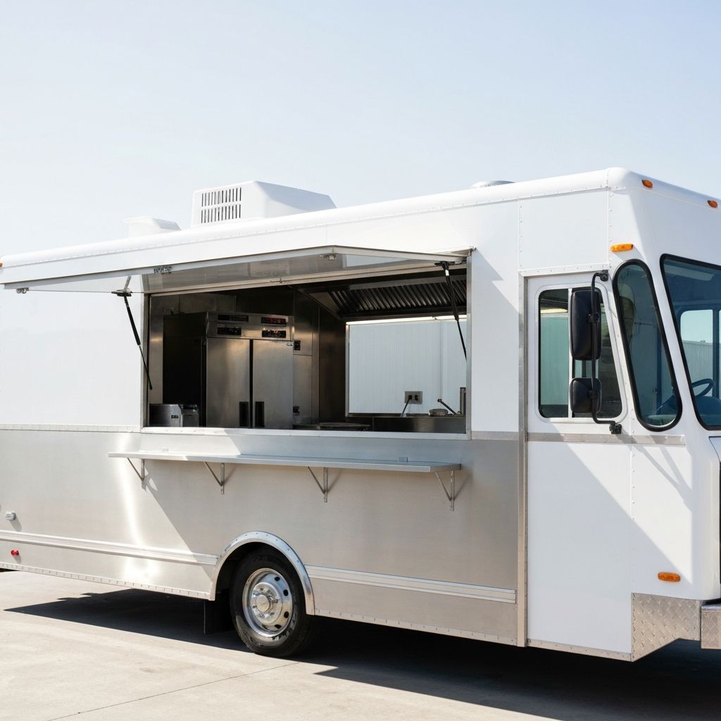 Custom Food Truck | Fully Equipped Mobile Kitchen on Wheels for Street Food Business